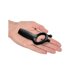 SIR RICHARD'S CONTROL VIBRATING SUPER C-RING - BLACK