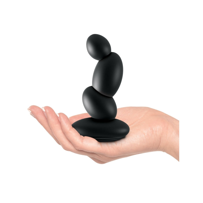SIR RICHARD'S CONTROL DUAL MOTOR P-SPOT MASSAGER - BLK