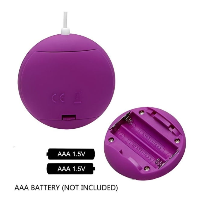 PLEASURE LOVE WIRED REMOTE CONTROL - PURPLE