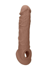 RealRock Realistic Penis Sleeve – 8" / 20 cm – Tan