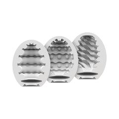 MASTURBATOR EGG 3ER SET - RIFFLE, BUBBLE, FIERCE