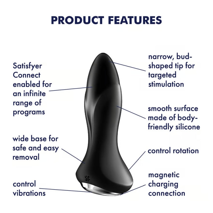 ROTATOR PLUG 1+ - BLACK