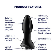 ROTATOR PLUG 2+ - BLACK