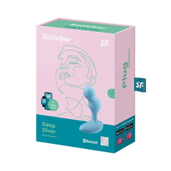 ANAL VIBE 4.4" LIGHT BLUE DEEP DIVER