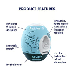 MASTURBATOR EGG SINGLE - SAVAGE