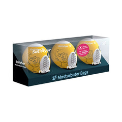 MASTURBATOR EGG YELLOW 3ER SET FIERCE