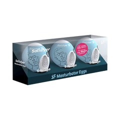 MASTURBATOR EGG LIGHT BLUE 3ER SET SAVAGE