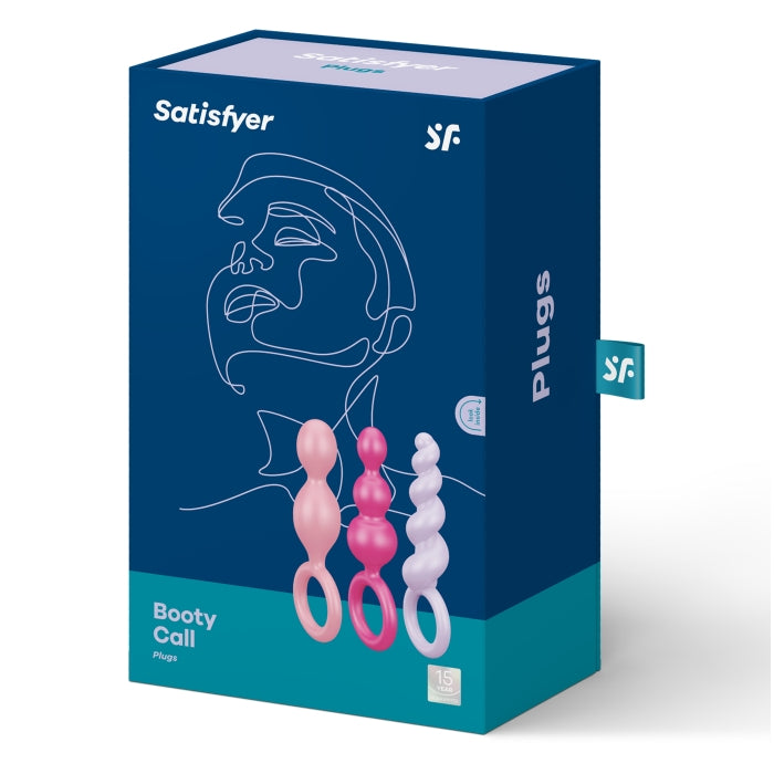 BOOTY CALL - SET OF 3 - MULTI COLOR