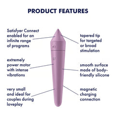 SATISFYER ULTRA POWER BULLET 8 - LILAC