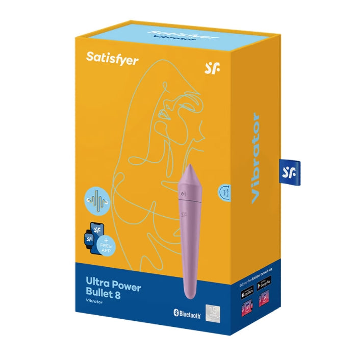 SATISFYER ULTRA POWER BULLET 8 - LILAC