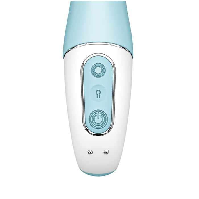 AIR PUMP VIBRATOR 5+ - BLUE