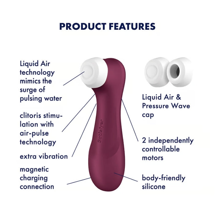 PRO 2 GENERATION 3 WITH APP - WINE RED