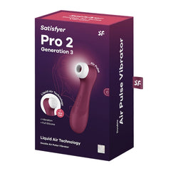 PRO 2 GENERATION 3 WITH APP - WINE RED