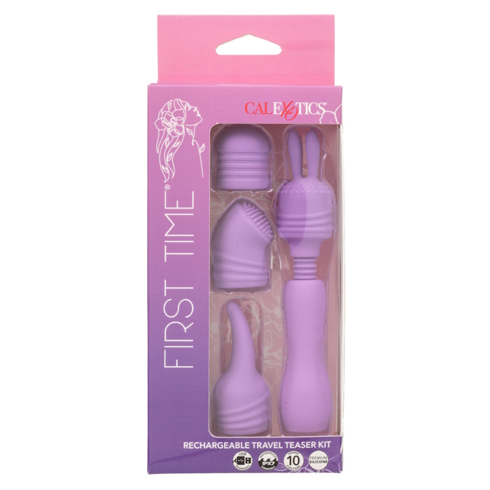 FIRST TIME RECHARGEABLE TRAVEL TEASER KIT - PURPLE