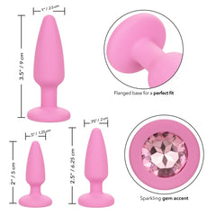 FIRST TIME CRYSTAL BOOTY KIT - PINK