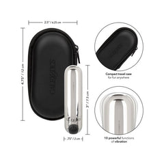 RECHARGEABLE HIDEAWAY BULLET - SILVER