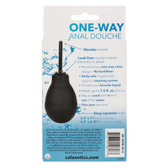 DOUCHE BLK ONE-WAY ANAL DOUCHE