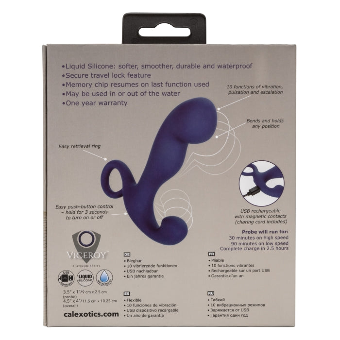 VICEROY 10X RECHARGEABLE COMMAND PROBE - BLUE