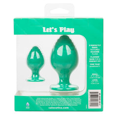 ANAL PLUG GREEN CHEEKY