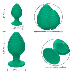 ANAL PLUG GREEN CHEEKY