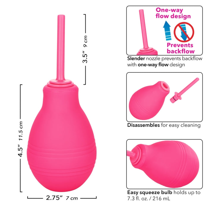 CHEEKY ONE-WAY FLOW DOUCHE - PINK