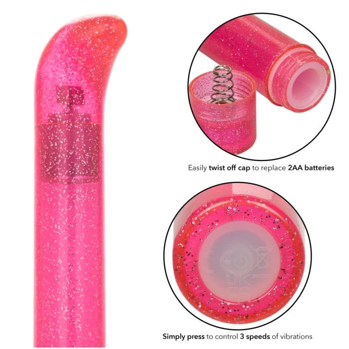 SPARKLE SLIM G-VIBE - PINK
