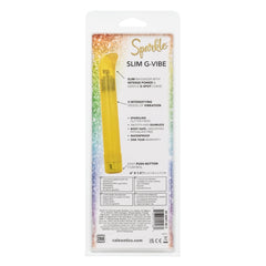SPARKLE SLIM G-VIBE - YELLOW
