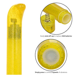 SPARKLE SLIM G-VIBE - YELLOW