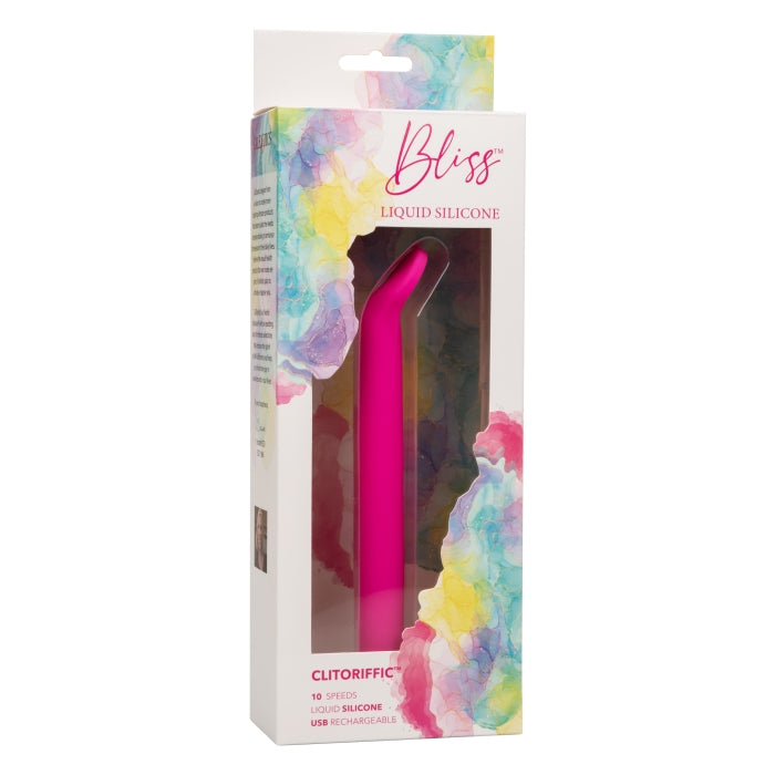 BLISS LIQUID SILICONE CLITORIFFIC 10X VIBE - PINK