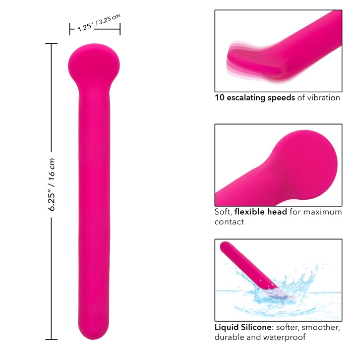 BLISS LIQUID SILICONE CLITORIFFIC 10X VIBE - PINK