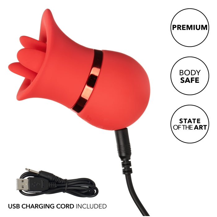 FRENCH KISS SUCK & PLAY 12X INTERCHANGEABLE SET - RED
