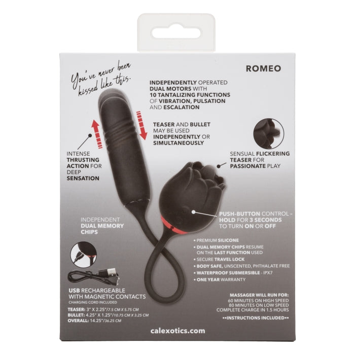 STIMULATOR BLACK 10X FRENCH KISS ELITE ROMEO