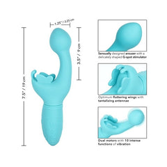 RECHARGEABLE BUTTERFLY KISS - BLUE