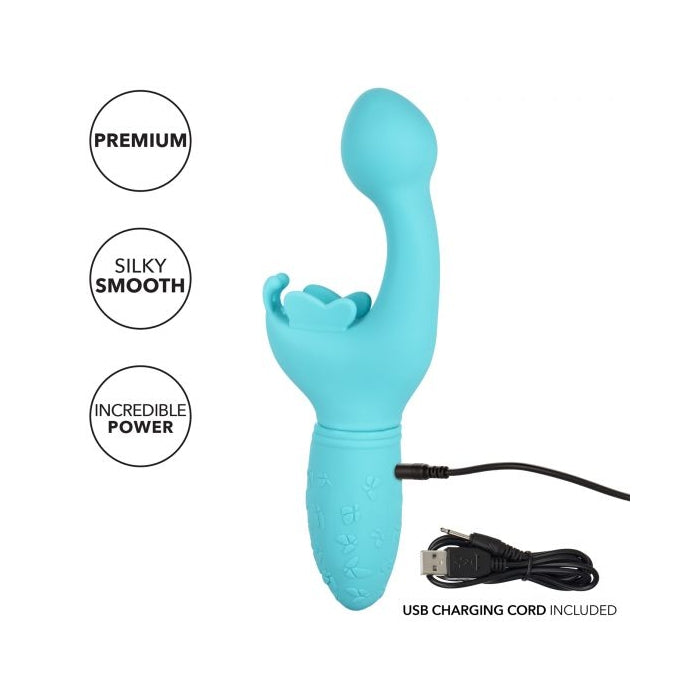RECHARGEABLE BUTTERFLY KISS - BLUE