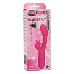 RECHARGEABLE BUTTERFLY KISS FLUTTER - PINK