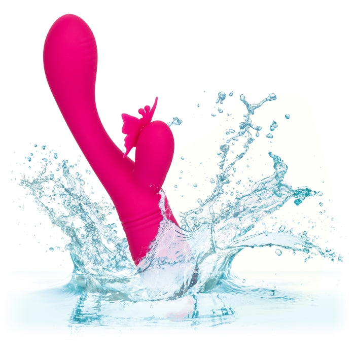 RECHARGEABLE BUTTERFLY KISS FLUTTER - PINK