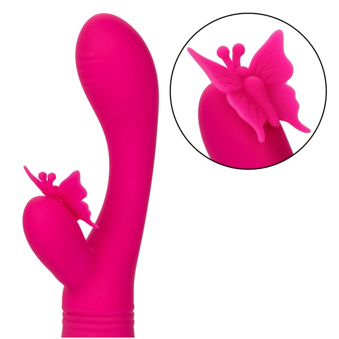RECHARGEABLE BUTTERFLY KISS FLUTTER - PINK