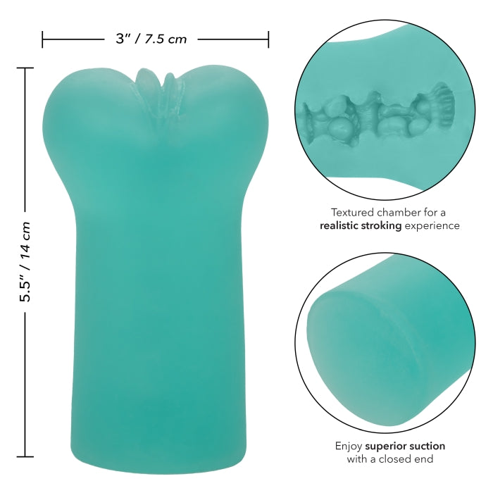 STROKER 5.5" TEAL CHEAP THRILLS: THE MERMAID