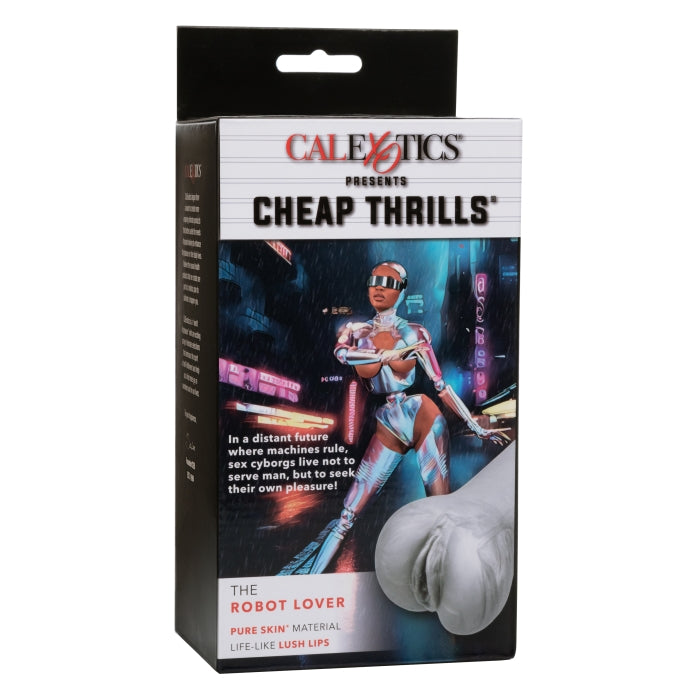 STROKER 5.5" SILVER CHEAP THRILLS: THE ROBOT LOVER