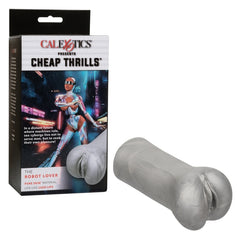 STROKER 5.5" SILVER CHEAP THRILLS: THE ROBOT LOVER