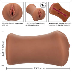 STROKE IT TIGHT PUSSY - BROWN
