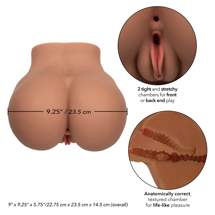 STROKE IT BBL BOOTY - BROWN