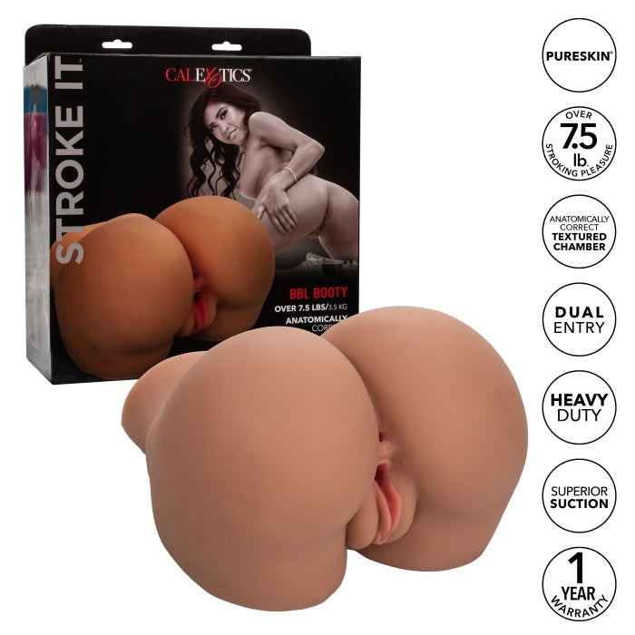 STROKE IT BBL BOOTY - BROWN
