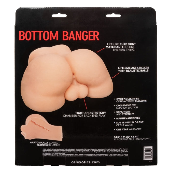 STROKE IT BOTTOM BANGER - IVORY