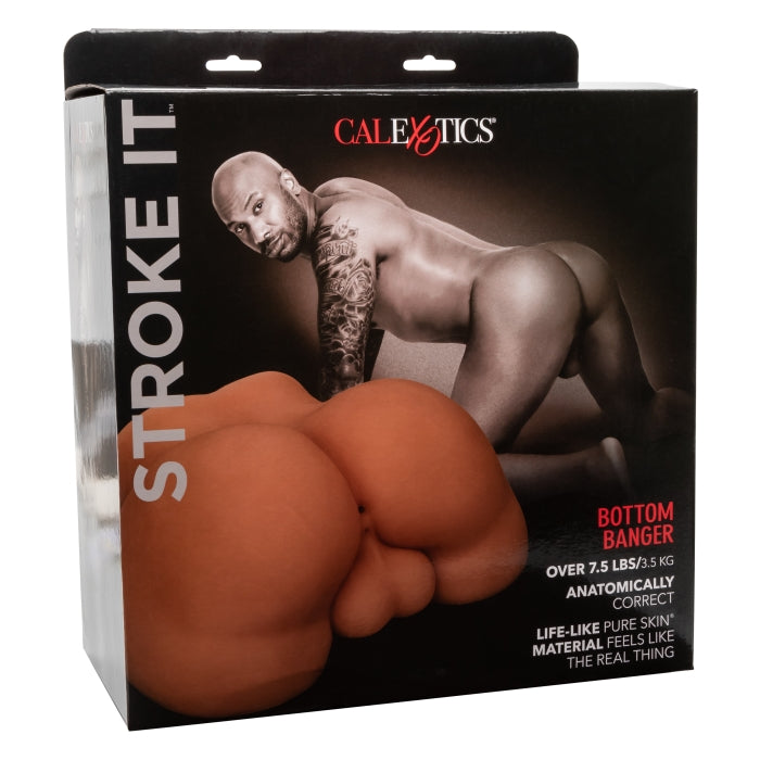 STROKE IT BOTTOM BANGER - BROWN