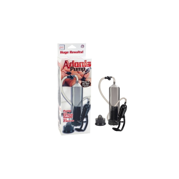 PUMP WITH EZ-GRIP HANDLE PLUS 2 SLEEVES - BLACK