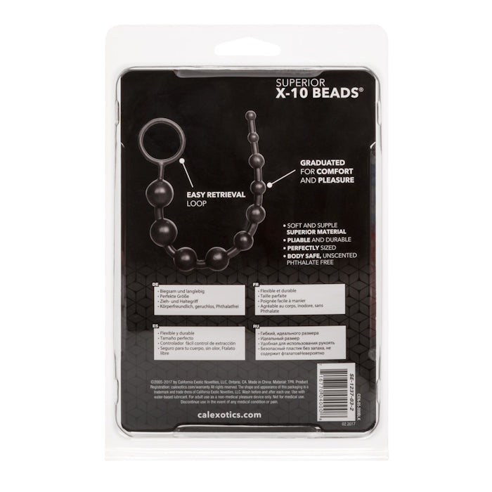 SUPERIOR X-10 BEADS BLACK