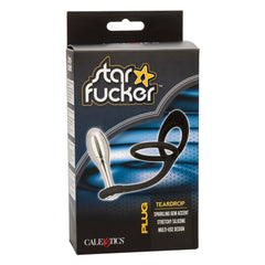 STAR FUCKER TEARDROP PLUG - BLACK