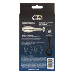 STAR FUCKER TEARDROP PLUG - BLACK
