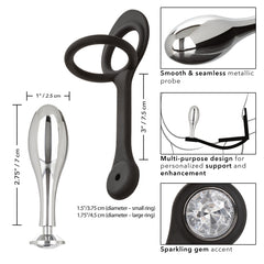 STAR FUCKER TEARDROP PLUG - BLACK